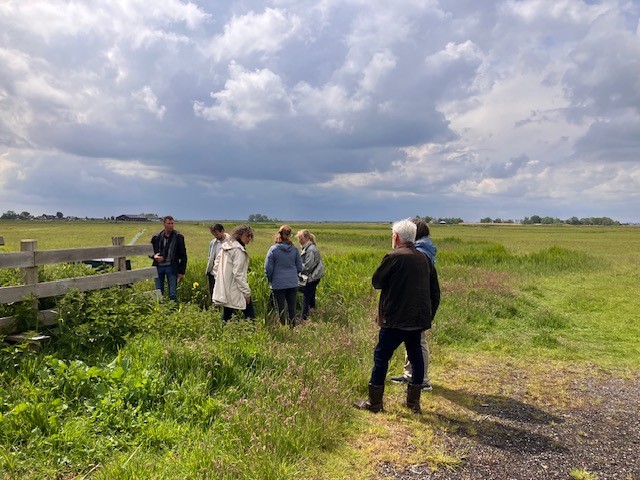 Werkbezoek Statenleden in Opperwoud, Waterland-oost op 18 mei jl.